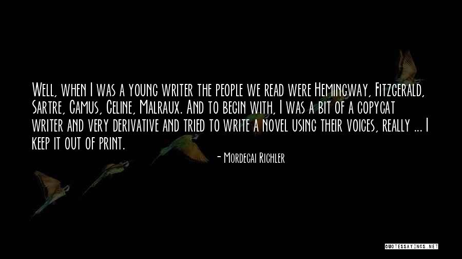 Down Burning Tongue Quotes By Mordecai Richler Down Burning Tongue Quotes By Mordecai Richler