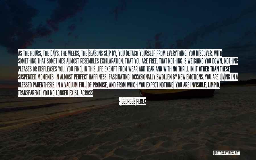 Down Days Quotes By Georges Perec Down Days Quotes By Georges Perec