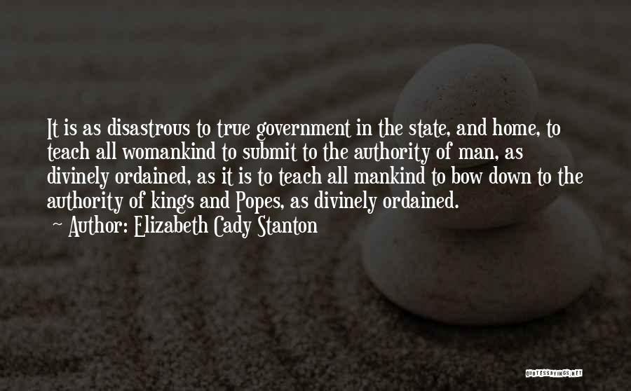 Down Home Quotes By Elizabeth Cady Stanton