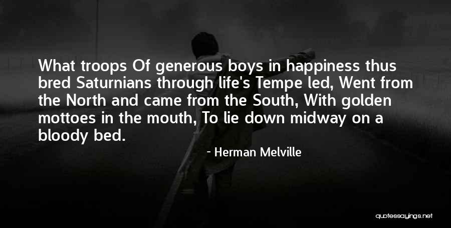 Down North Quotes By Herman Melville