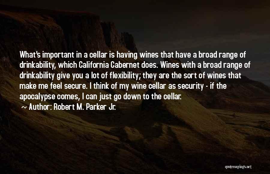 Down Range Quotes By Robert M. Parker Jr.