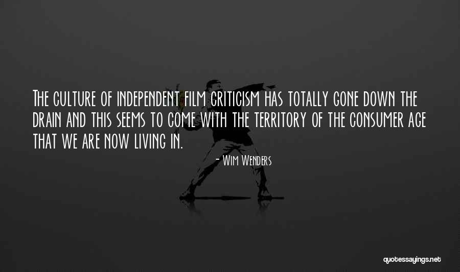 Down The Drain Quotes By Wim Wenders Down The Drain Quotes By Wim Wenders