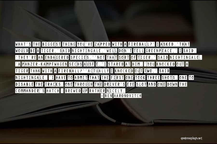 Down The Hatch Quotes By Ben Aaronovitch Down The Hatch Quotes By Ben Aaronovitch