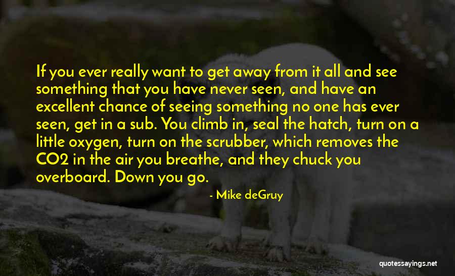 Down The Hatch Quotes By Mike DeGruy