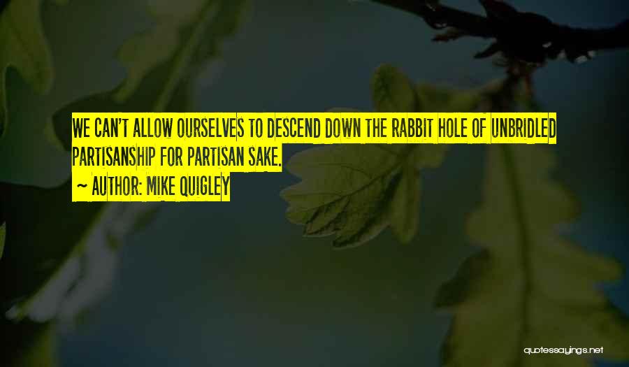 Down The Rabbit Hole Quotes By Mike Quigley