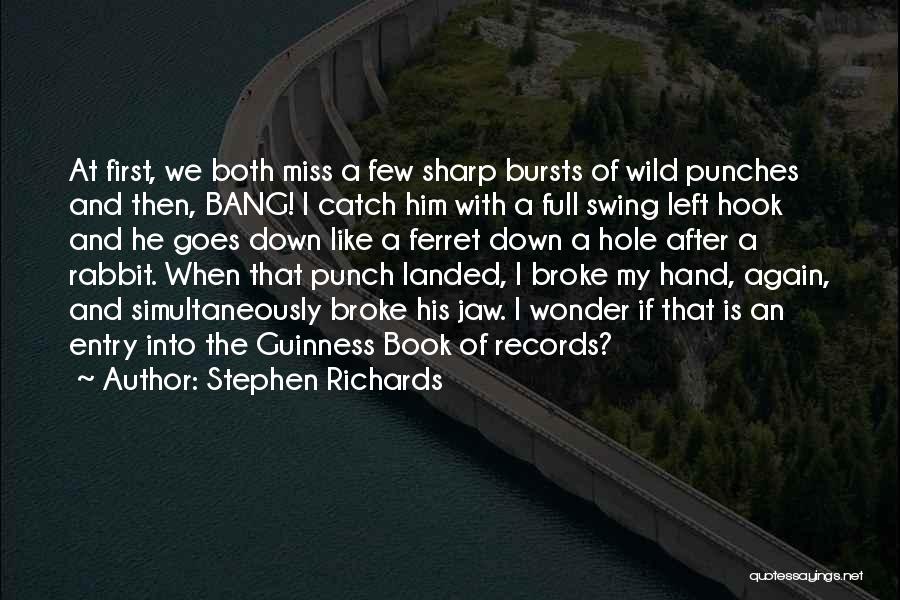 Down The Rabbit Hole Quotes By Stephen Richards