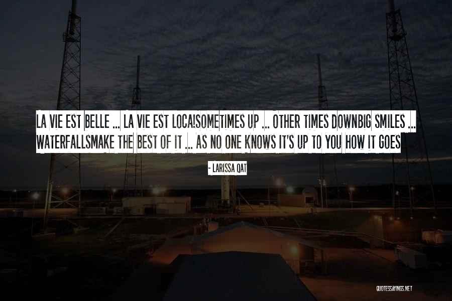 Down Times Quotes By Larissa Qat Down Times Quotes By Larissa Qat