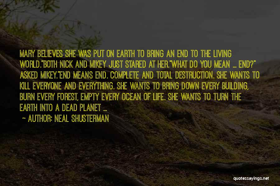 Down To Earth Quotes By Neal Shusterman