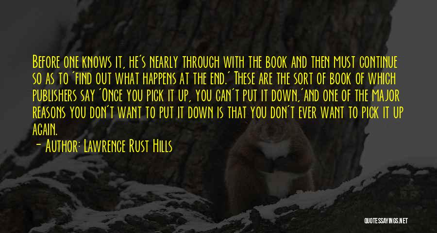 Down To You Book Quotes By Lawrence Rust Hills