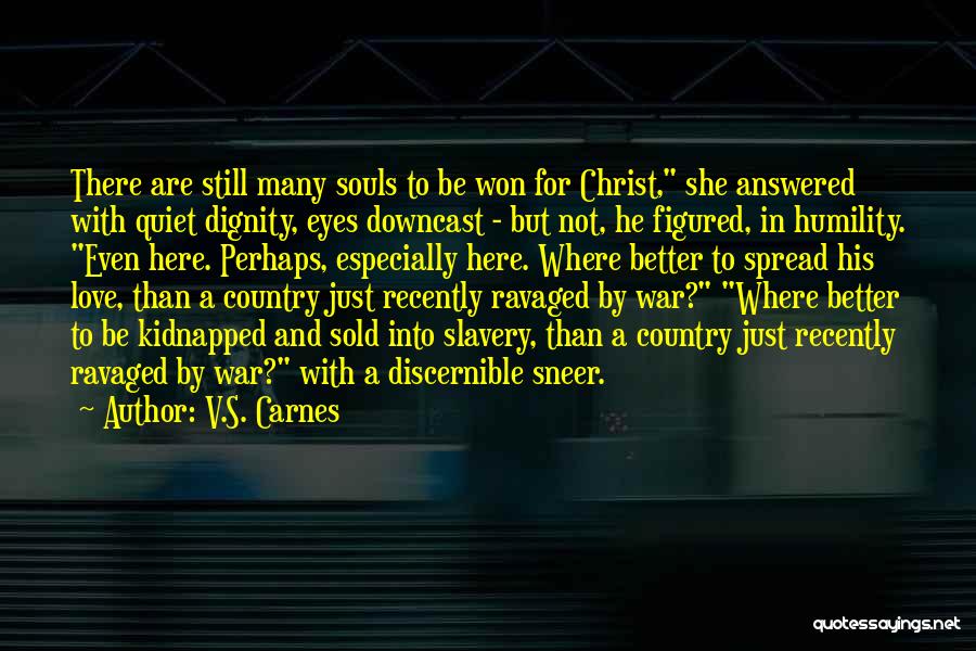 Downcast Quotes By V.S. Carnes