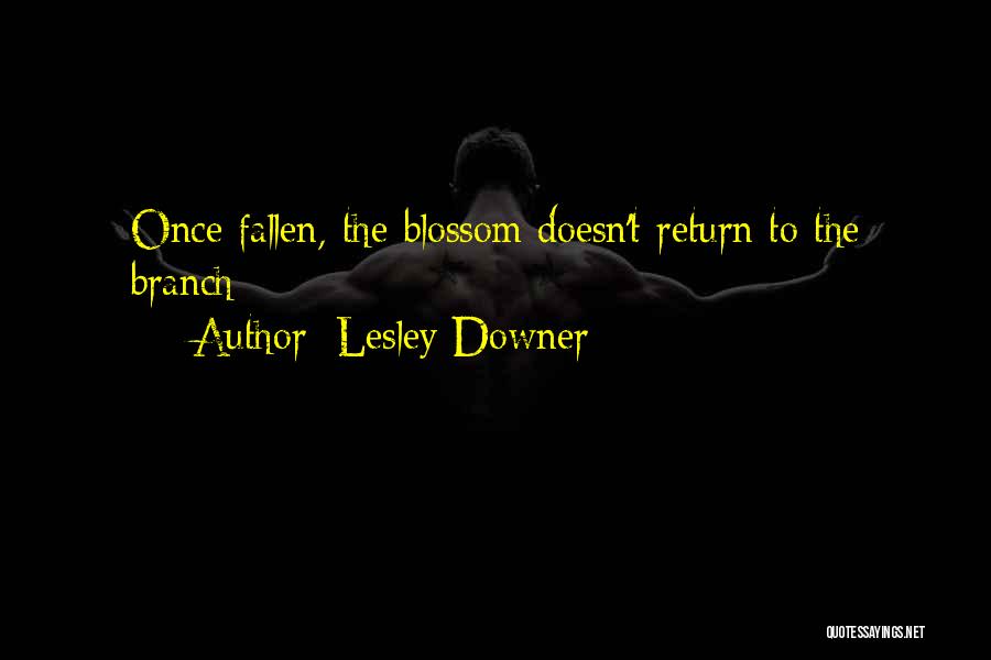 Downer Quotes By Lesley Downer