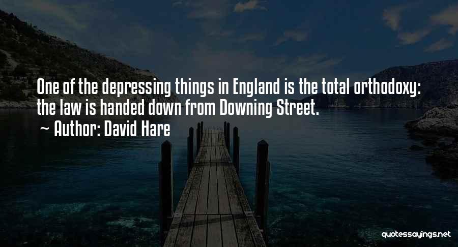 Downing Quotes By David Hare