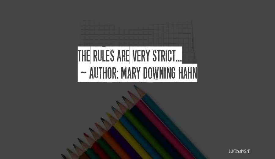 Downing Quotes By Mary Downing Hahn