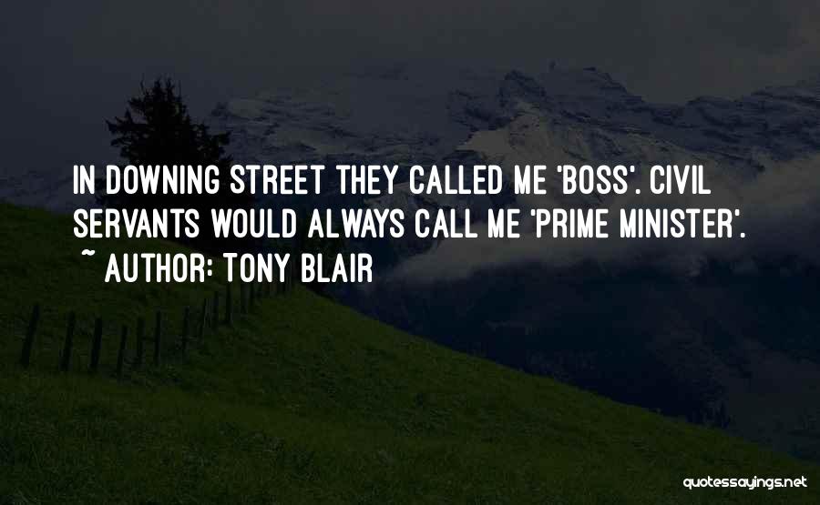 Downing Quotes By Tony Blair