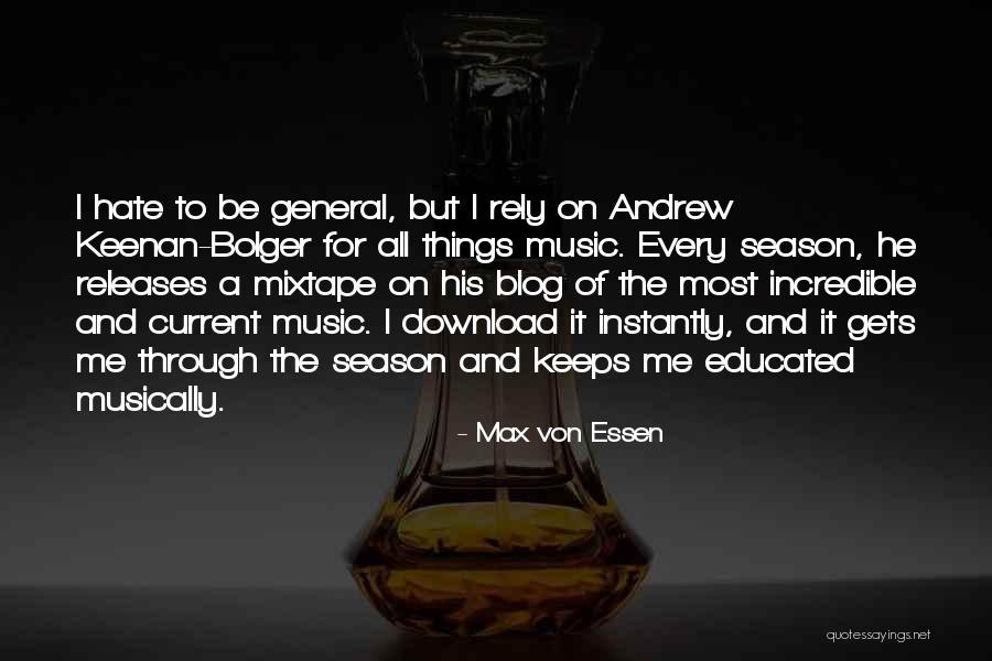 Download Quotes By Max Von Essen