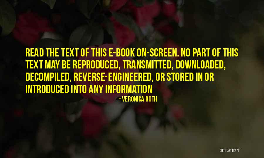 Downloaded Quotes By Veronica Roth Downloaded Quotes By Veronica Roth