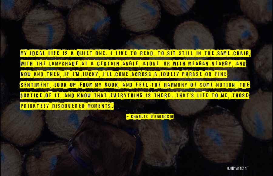 Downsized Reality Quotes By Charles D'Ambrosio Downsized Reality Quotes By Charles D'Ambrosio