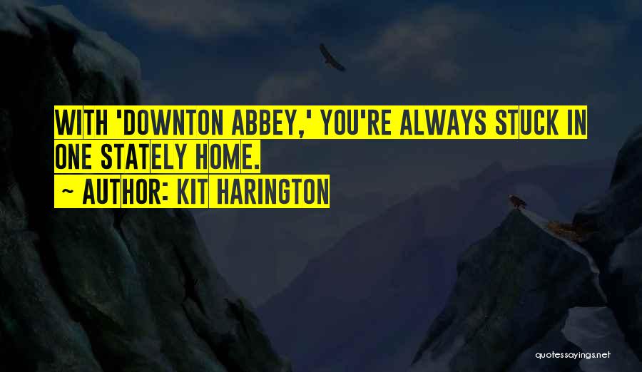 Downton Abbey Quotes By Kit Harington