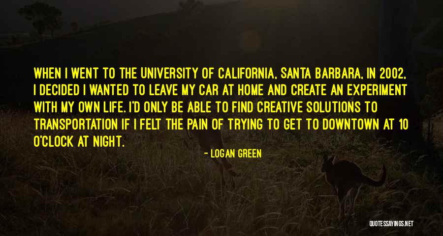 Downtown Life Quotes By Logan Green Downtown Life Quotes By Logan Green