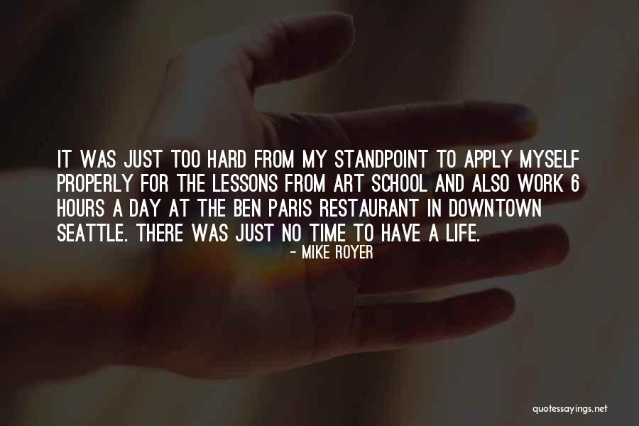 Downtown Life Quotes By Mike Royer Downtown Life Quotes By Mike Royer