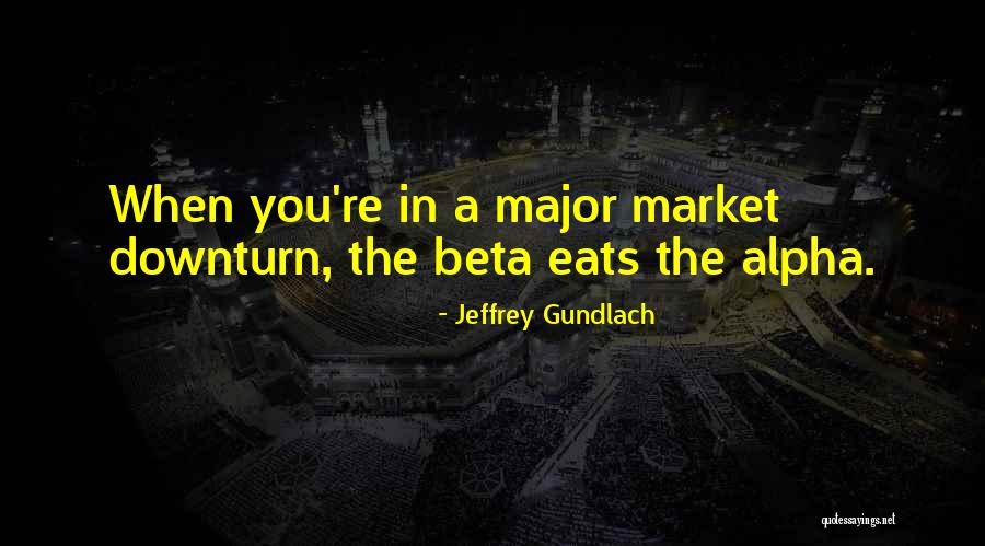 Downturn Quotes By Jeffrey Gundlach Downturn Quotes By Jeffrey Gundlach