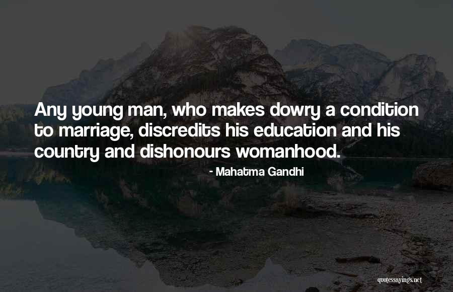 Dowry Quotes By Mahatma Gandhi