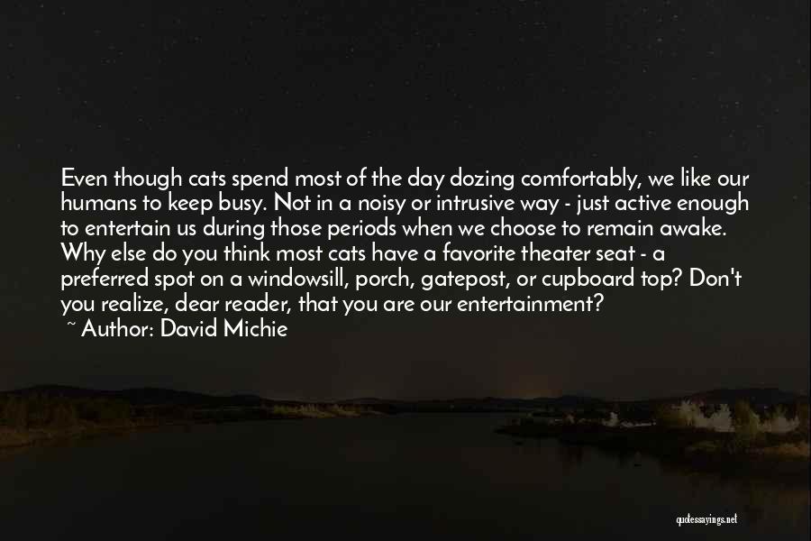 Dozing Off Quotes By David Michie