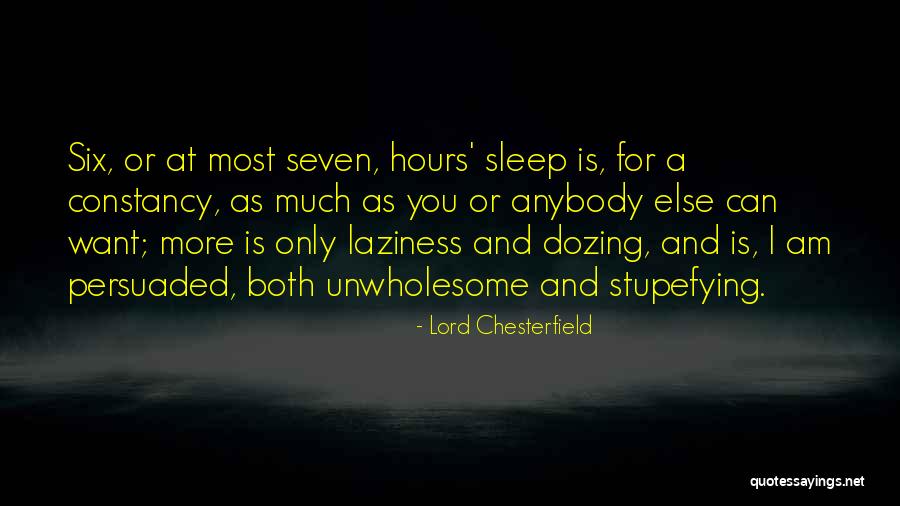 Dozing Quotes By Lord Chesterfield Dozing Quotes By Lord Chesterfield