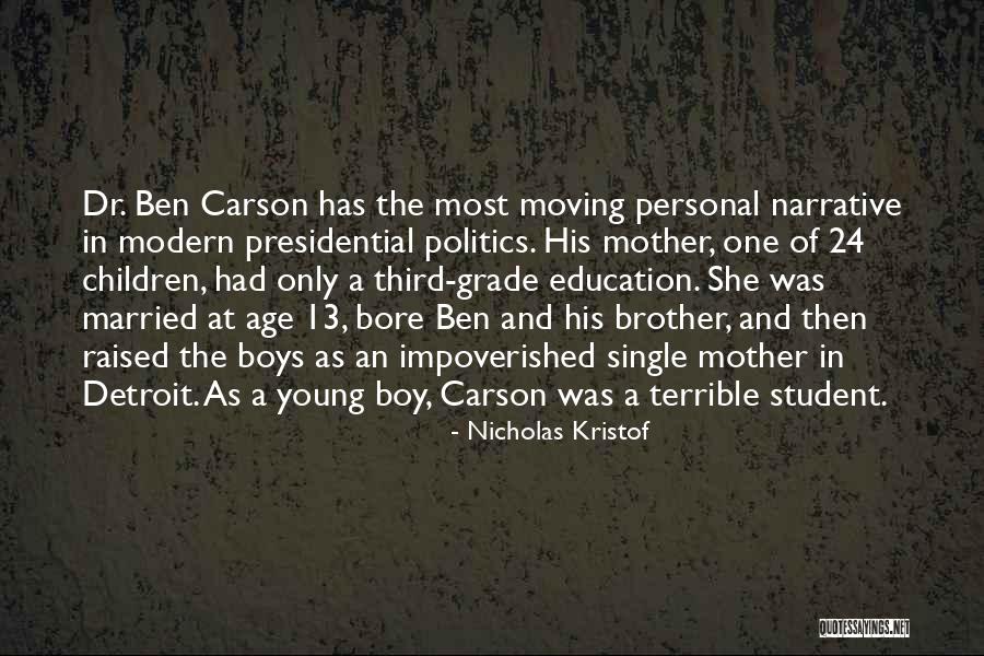 Dr Ben Quotes By Nicholas Kristof Dr Ben Quotes By Nicholas Kristof