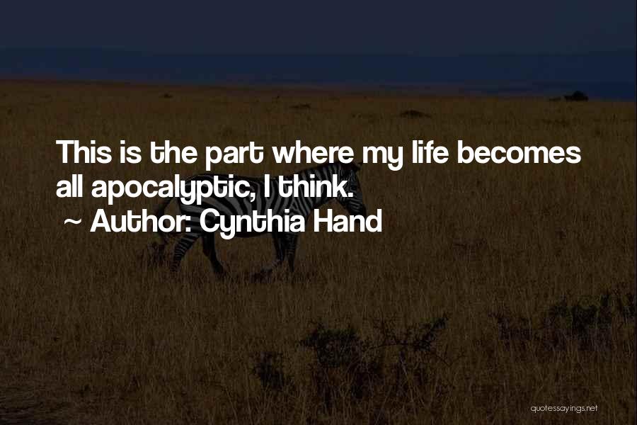 Dr Jeff Mullen Quotes By Cynthia Hand