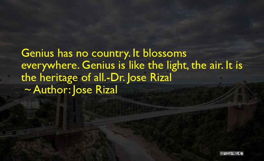 Dr. Jose Rizal Quotes By Jose Rizal