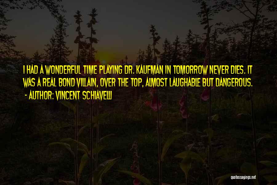 Dr Kaufman Quotes By Vincent Schiavelli