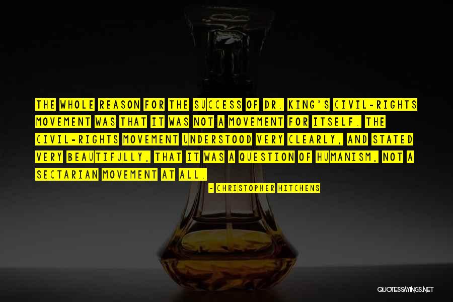 Dr King Quotes By Christopher Hitchens Dr King Quotes By Christopher Hitchens