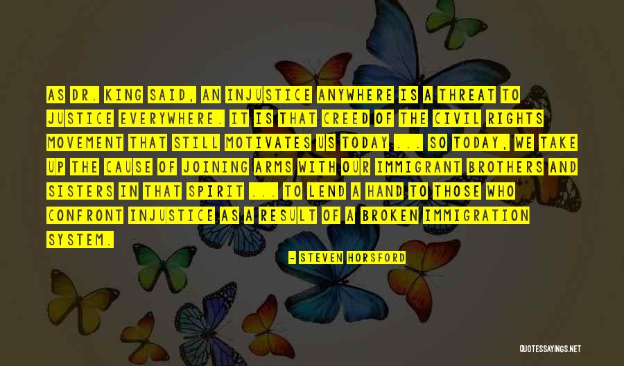 Dr King Quotes By Steven Horsford Dr King Quotes By Steven Horsford