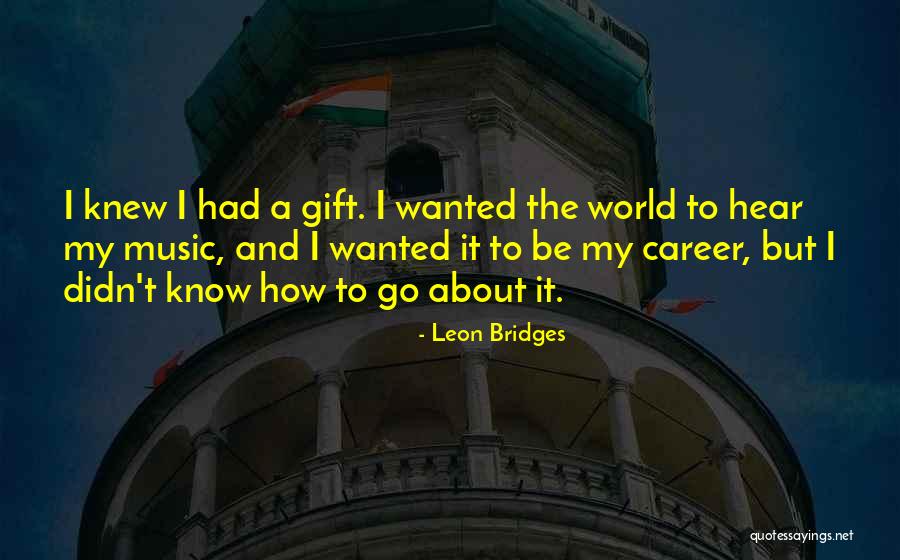 Dr Laura Hobson Quotes By Leon Bridges