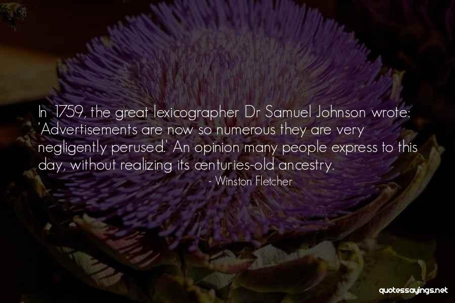 Dr Now Quotes By Winston Fletcher Dr Now Quotes By Winston Fletcher