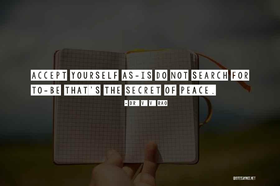 Dr. V. V. Rao Quotes 1549210 Dr. V. V. Rao Quotes 1549210