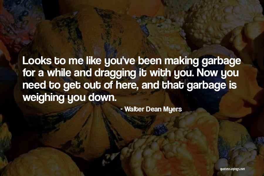 Dragging Me Down Quotes By Walter Dean Myers