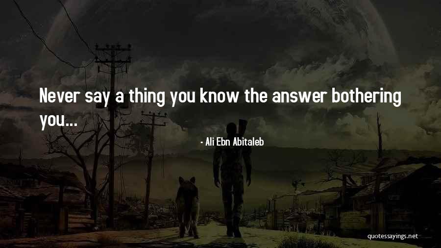 Dragon Masters Quotes By Ali Ebn Abitaleb