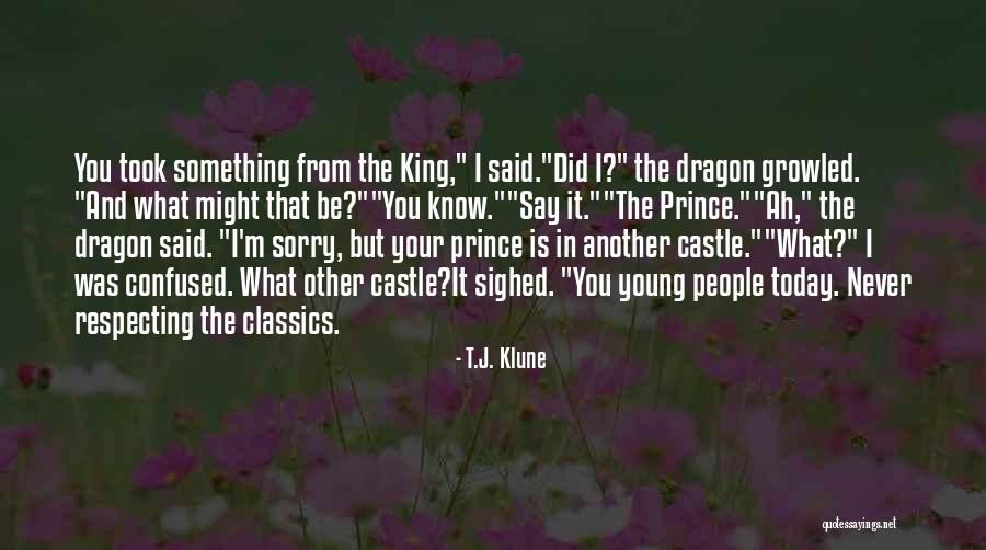 Dragon Prince Quotes By T.J. Klune Dragon Prince Quotes By T.J. Klune