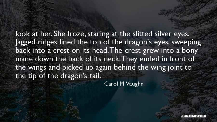 Dragon Wing Quotes By Carol M. Vaughn