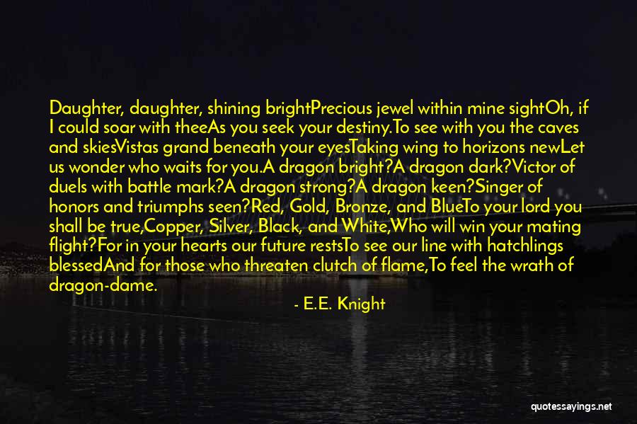 Dragon Wing Quotes By E.E. Knight