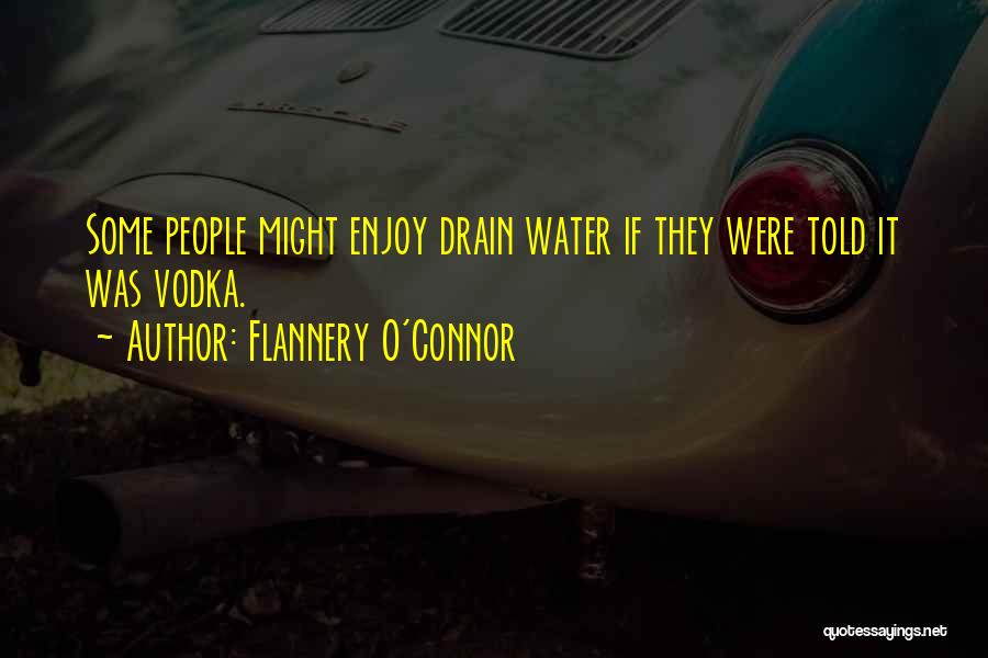 Drain Quotes By Flannery O'Connor