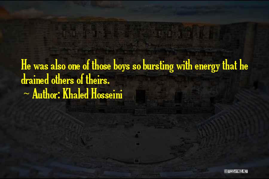 Drained Quotes By Khaled Hosseini