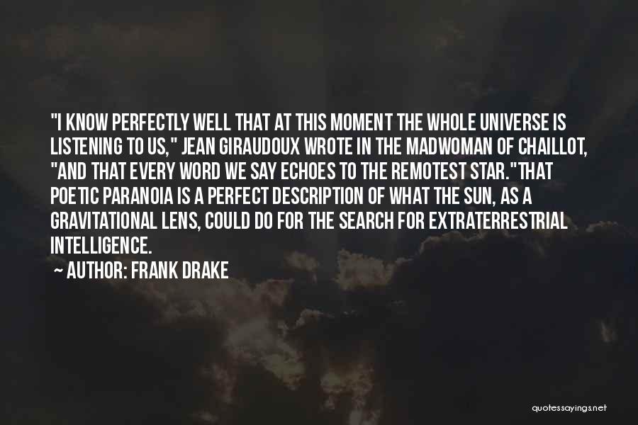 Drake Know Yourself Quotes By Frank Drake