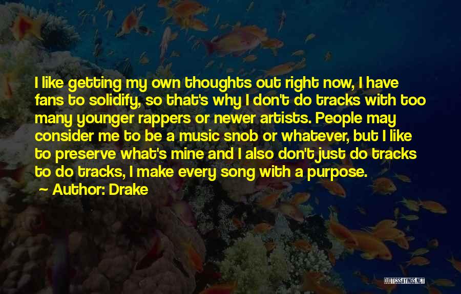 Drake's Music Quotes By Drake