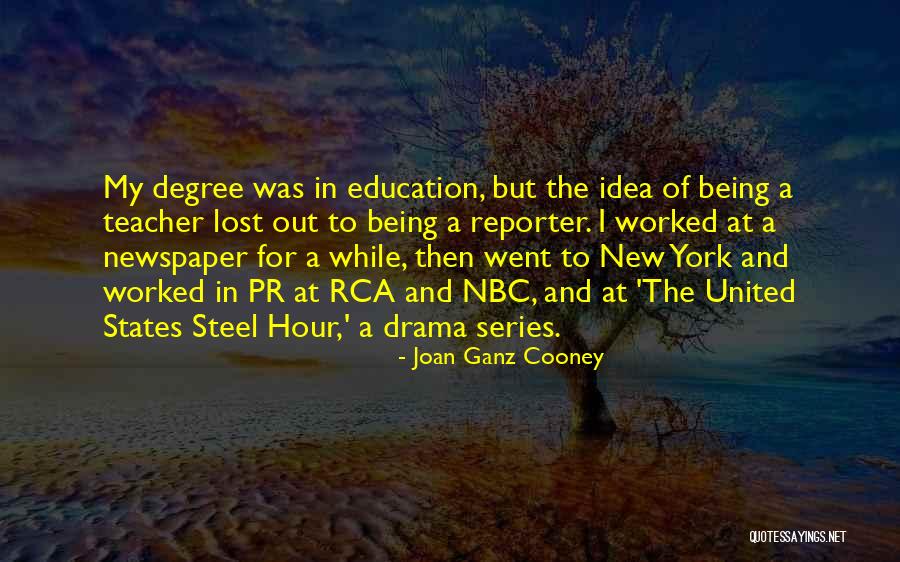 Drama Of The Lost Quotes By Joan Ganz Cooney Drama Of The Lost Quotes By Joan Ganz Cooney