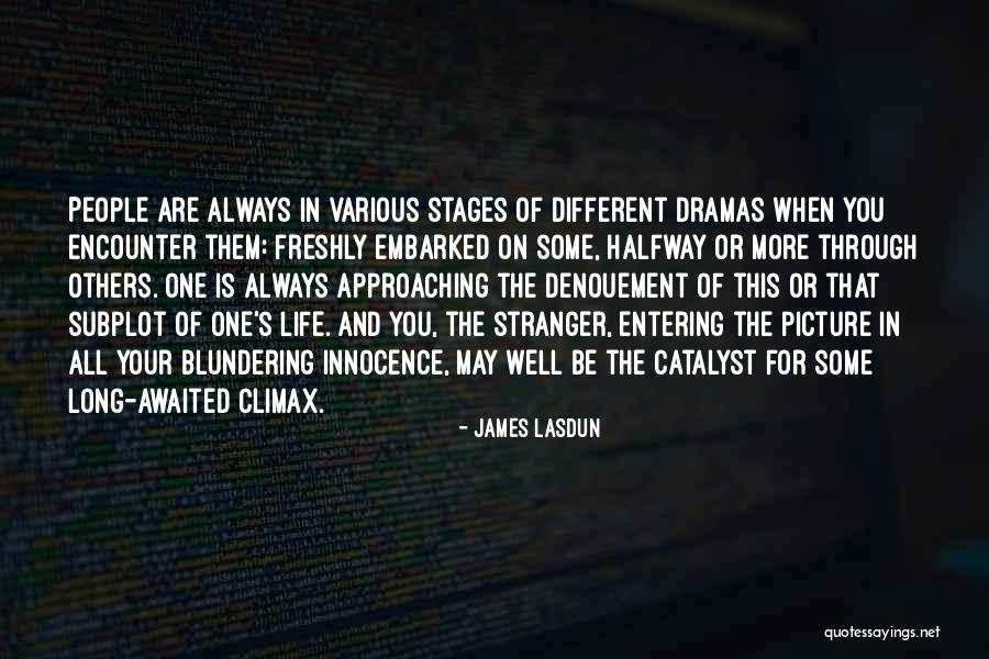 Dramas In Life Quotes By James Lasdun