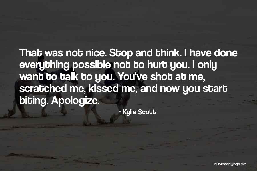Dramatical Quotes By Kylie Scott Dramatical Quotes By Kylie Scott