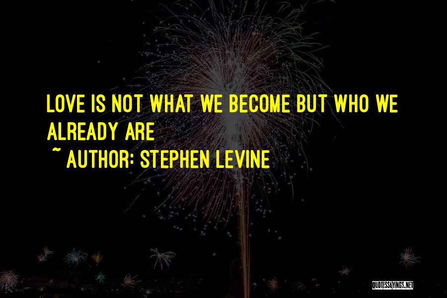 Dramedy Quotes By Stephen Levine